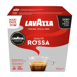 КАФЕ КАПСУЛИ LAVAZZA MAXI QUALITA ROSSA AMM 36 БР