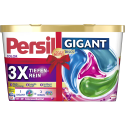 КАПСУЛИ ЗА ЦВЕТНО ПРАНЕ-ГИГАНТ PERSIL DISCS 13 БР В КУТИЯ