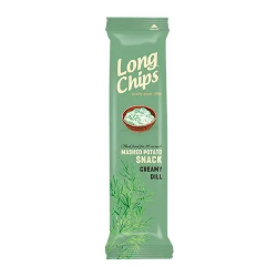 LONG CHIPS-СМЕТАНА И КОПЪР 75 Г 