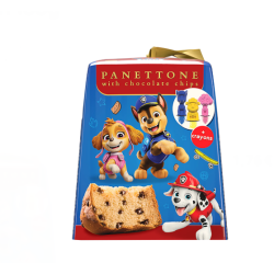 ПАНЕТОНЕ С ШОКОЛАДОВИ ПАРЧЕНЦА PAW PATROL 100 Г