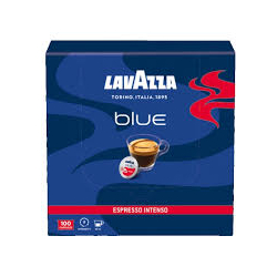 КАФЕ КАПСУЛИ BLUE LAVAZZA ESPRESSO INTENSO, КУТИЯ 100 БР
