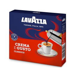 МЛЯНО KАФЕ LAVAZZA CREMA&GUSTO CLASSIC, 2x250 Г	

