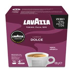 КАФЕ КАПСУЛИ LAVAZZA LUNGO DOLCE AMM 16 БР