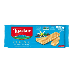 ВАФЛИ LOACKER С КРЕМ ВАНИЛИЯ 175 Г