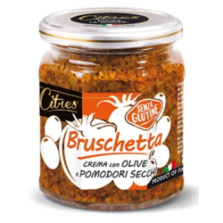 ПИКАНТЕН СОС-ПАСТА ОТ МАСЛИНИ И СУШЕНИ ДОМАТИ CITRES BRUSCHETTA, СТЪКЛО 200 Г