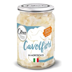 КАРФИОЛ В СЛАДКО-КИСЕЛ СОС CITRES CAVOLFIORI, СТЪКЛО 540 Г