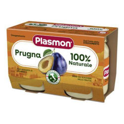 ПЛОДОВО ПЮРЕ PLASMON PRUGNA /СЛИВИ/ 2X80 Г 