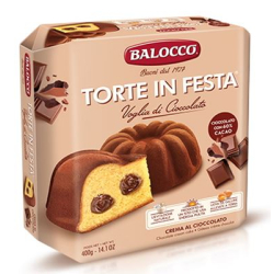 КОЗУНАК-ТОРТА BALOCCO IN FESTA С ШОКОЛАДОВ КРЕМ, 400 Г