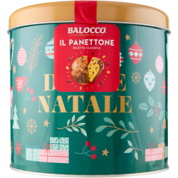 КЕКС PANDORO/PANETTONE BALOCCO С МЛЯКО 700 Г, МЕТАЛНА КУТИЯ