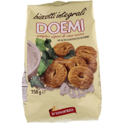 ПЪЛНОЗЪРНЕСТИ БИСКВИТИ DOEMI 750 Г