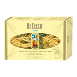 ПАСТА DE CECCO TAGLIATELLE PAGLIA FIENO №108, 250 Г
