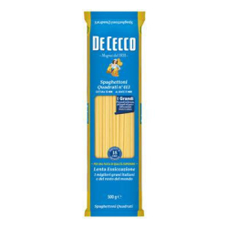СПАГЕТИ DE CECCO QUADRATI №413, 500 Г