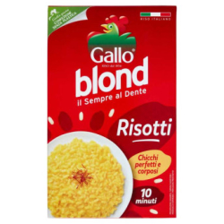 БЛАНШИРАН ОРИЗ GALLO BLOND RISOTTI В КУТИЯ, 1 КГ 
