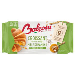 КРОАСАНИ С МЕД BALCONI 6 БР, 300 Г