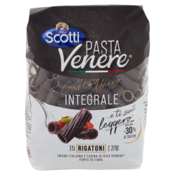 ПАСТА VENERE RIGATONI SCOTTI, 400 Г 