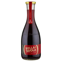 ЧЕРВЕНО ВИНО В ГАРАФА BELLA TAVOLA 1 Л