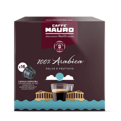 КАПСУЛИ КАФЕ MAURO 100% ARABICA, 16 БР