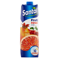 ПЛОДОВА НАПИТКА SANTAL ЧЕРВЕНИ ПЛОДОВЕ 1 Л	