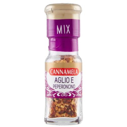 ПОДПРАВКА CANNAMELA AGLIO-PEPERONCINO ЧЕСЪН И ЛЮТА ЧУШКА, 22 Г

