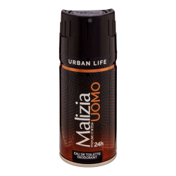 ДЕЗОДОРАНТ ЗА МЪЖЕ MALIZIA URBAN LIFE 150 МЛ