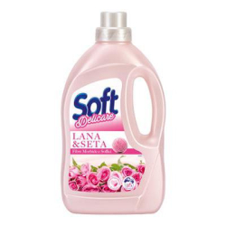 ТЕЧЕН ПРЕПАРАТ SOFT ЗА ВЪЛНА И ДЕЛИКАТНИ, 16 ПРАНЕТА, 900 МЛ