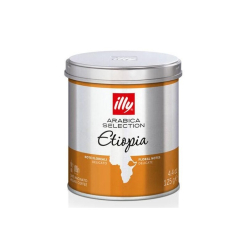 МЛЯНО КАФЕ ILLY MOKA ARABICA ETHIOPIA, КУТИЯ 125 Г 