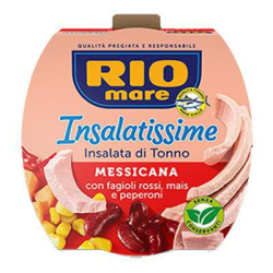 САЛАТА С РИБА ТОН RIO MARE МЕКСИКАНСКА 160 Г
