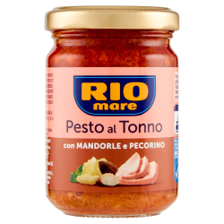 ПЕСТО OT РИБА ТОН RIO MARE БАДЕМИ И ПЕКОРИНО 130 Г 