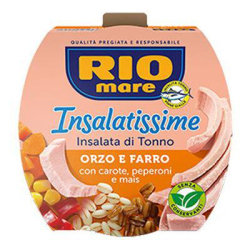 САЛАТА С РИБА ТОН RIO MARE ЕЧЕМИК И СПЕЛТА 160 Г