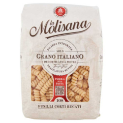 ПАСТА LA MOLISANA FUSSILI CORTI BUCATI N°108, 500 Г