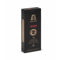 КАФЕ MUSETTI GOLD CUVEE КАПСУЛИ NESPRESSO 10 БР