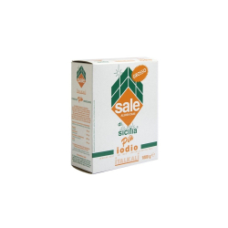 ЙОДИРАНА ЕДРА СОЛ SALE DI SICILIA В КУТИЯ, 1 КГ