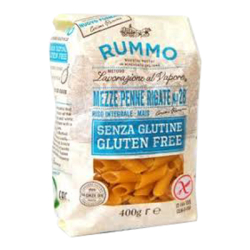 ПАСТА RUMMO MEZZE PENNE RIGATE №28, БЕЗ ГЛУТЕН, 400 Г