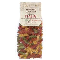 ПАСТА ANTICHI PODERI FUSILLONI TRICOLORE, 500 Г
