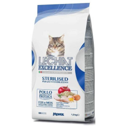 ХРАНА ЗА КОТКИ LECHAT EXCELLENCE STERILIZED /ПИЛЕ, ОРИЗ И ЯБЪЛКА/ 400 Г
