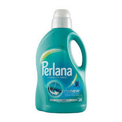 ТЕЧЕН ПРЕПАРАТ ЗА СПОРТНИ ТЪКАНИ  PERLANA RENEW SPORT, 28 ПРАНЕТА, 1.4 Л
