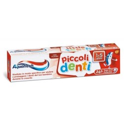 ДЕТСКА ПАСТА ЗА ЗЪБИ AQUAFRESH PICCOLI DENTI 3-5 Г, 50 МЛ