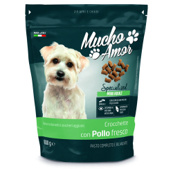 ХРАНА ЗА МИНИ КУЧЕТА MUCHO AMOR CANE MINI POLLO /ПИЛЕ/, 800 Г
