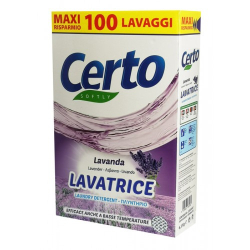 ПРАХ ЗА ПРАНЕ CERTO ЛАВАНДУЛА КУТИЯ, 100 ПРАНЕТА, 5.5 КГ