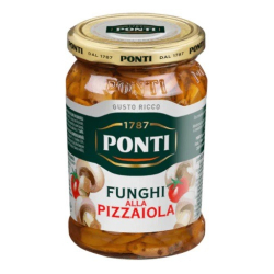 ГЪБИ PONTI ALLA PIZZAIOLA, СТЪКЛО 280 Г