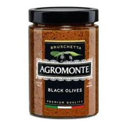МАСЛИНОВА ПАСТА AGROMONTE С ЧЕРНИ МАСЛИНИ 100 Г