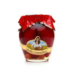 ЧУШКИ PEPERONCINO CILIEGINO В ОЦЕТ BELLA CONTADINA 314 Г