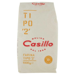 БРАШНО CASILLO ТИП "2"- ТЪМНО/ЕДРОСМЛЯНО/, 1 КГ 