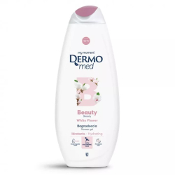 ДУШ ГЕЛ DERMOMED С БЕЛИ ЦВЕТЯ 750 МЛ