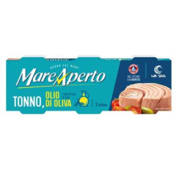 РИБА ТОН В ЗЕХТИН MARE APERTO 3X70 Г, КОНСЕРВА