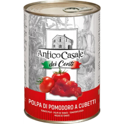 ДОМАТИ НА КУБЧЕТА ANTICO CASALE 400 Г КОНСЕРВА