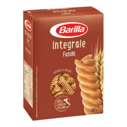 ПЪЛНОЗЪРНЕСТА ПАСТА BARILLA FUSILLI, 500 Г