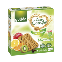 БИСКВИТИ GULLON CEREALI MULTIFRUTTI 144 Г