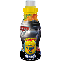 ДЕТСКИ СОК SURPRISE MULTIFRUIT SMURF/MINIONS/CARS/HOT WHEELS 300 МЛ 