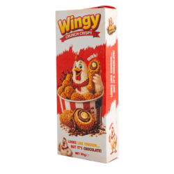 БОНБОНИ-ПИЛЕШКИ БУТЧЕТА С МЛЕЧЕН ШОКОЛАД WINGY 50 Г